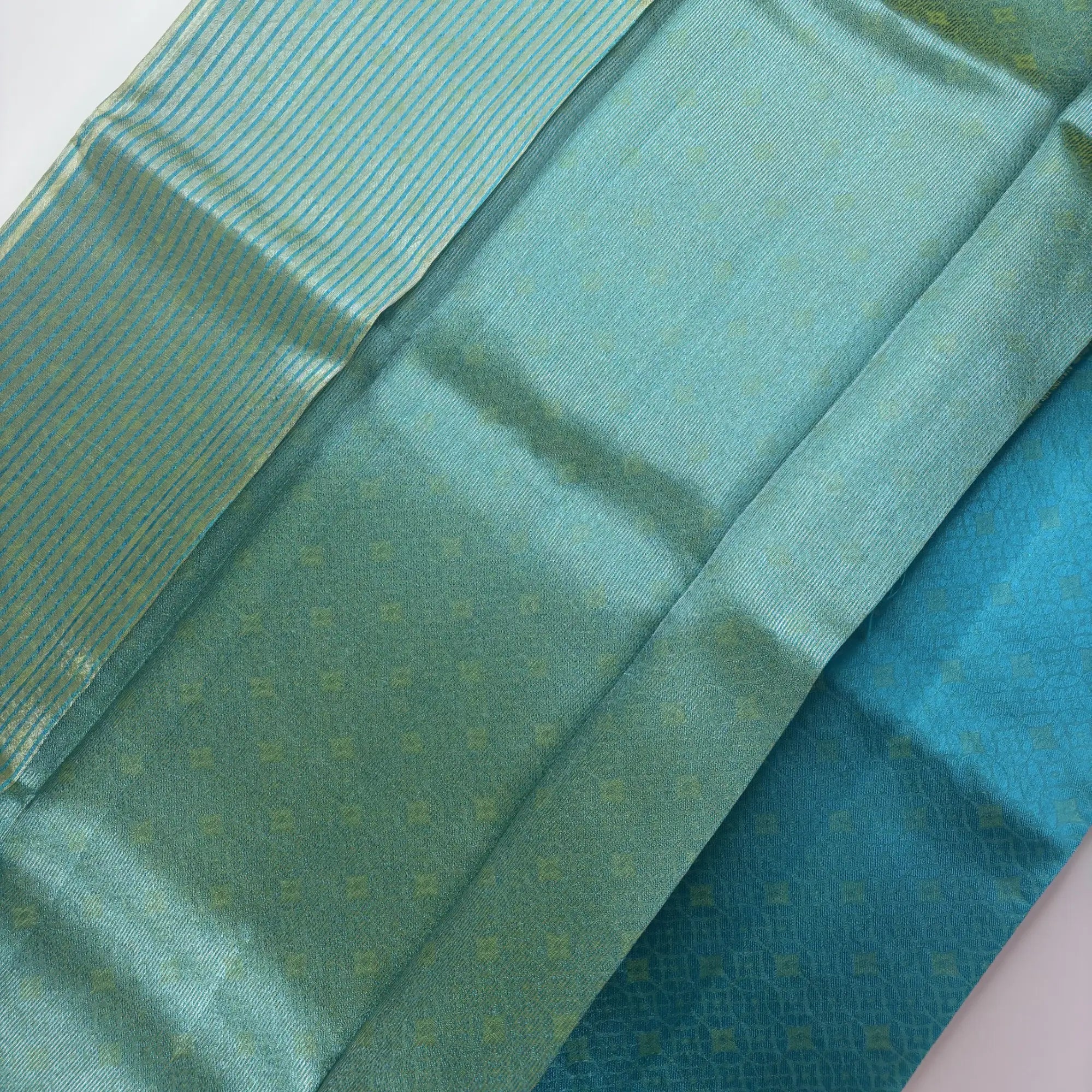 Devasena Blue Saree – Chitt Pallu Ambose Silk Saree | M1-002