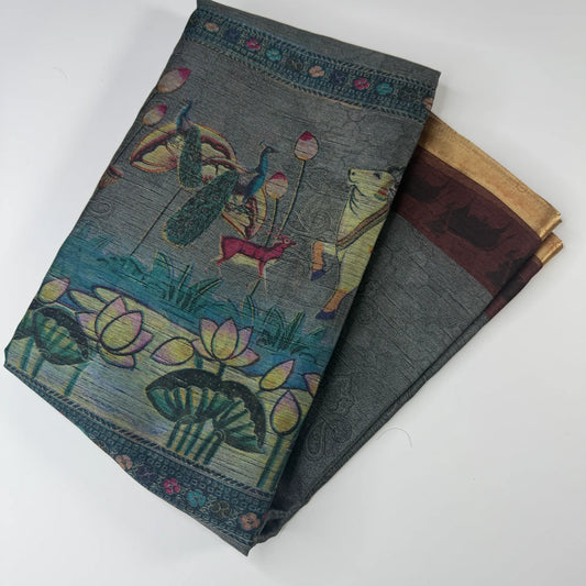 Fancy Cotton -Digital Prints  F4001