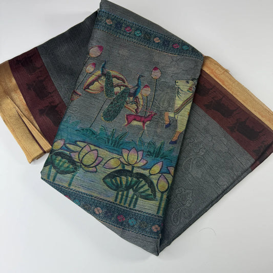 Fancy Cotton -Digital Prints  F4001