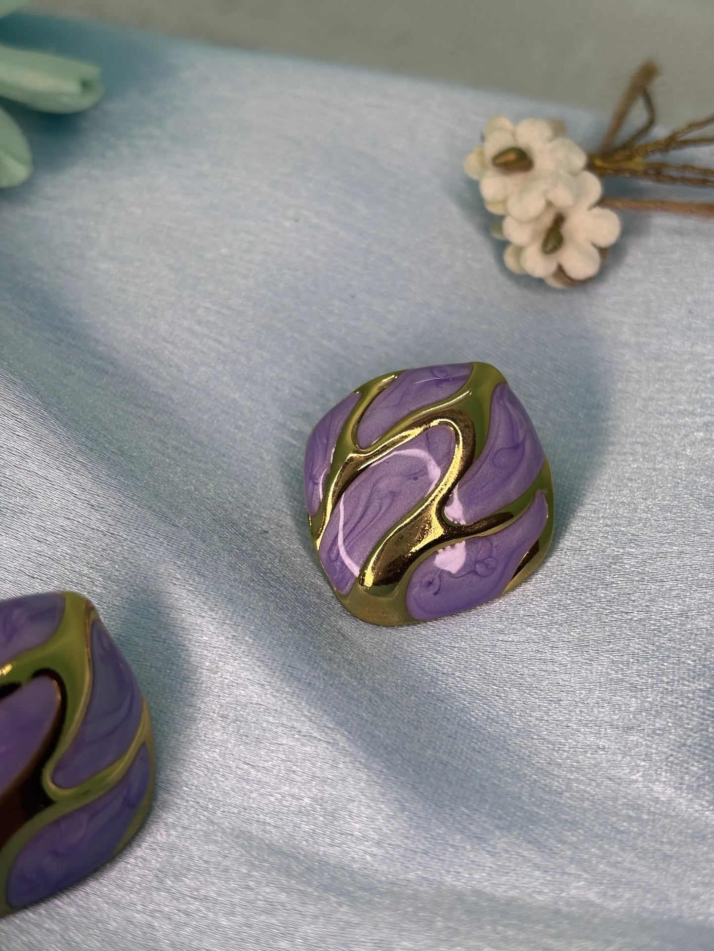 Enamel Stud Earrings (SKU: B4-ER-012)