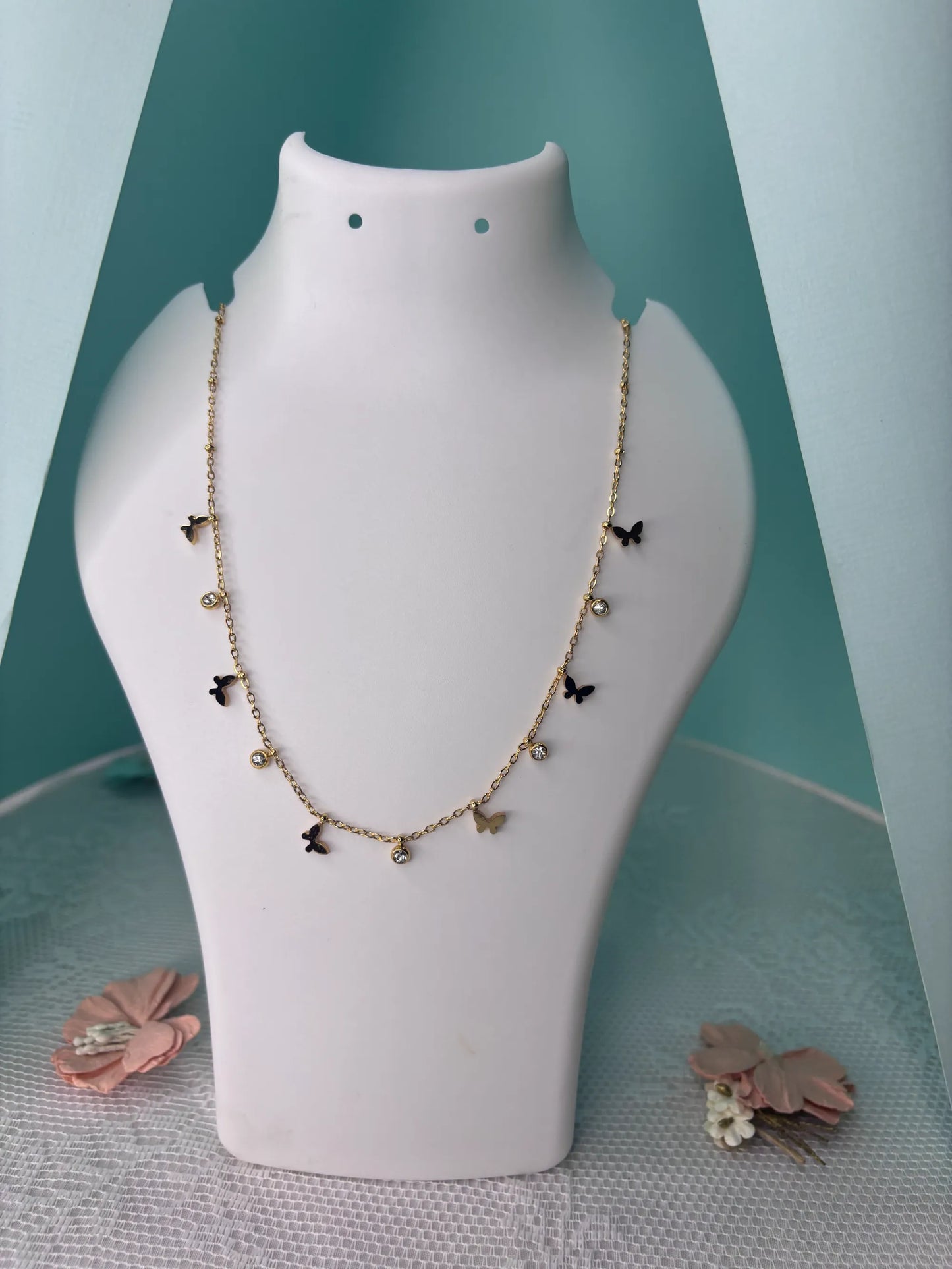 Butterfly Charm Necklace (SKU: B4-SC-001)