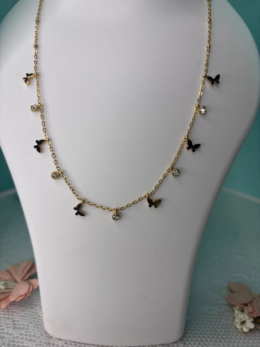 Butterfly Charm Necklace (SKU: B4-SC-001)