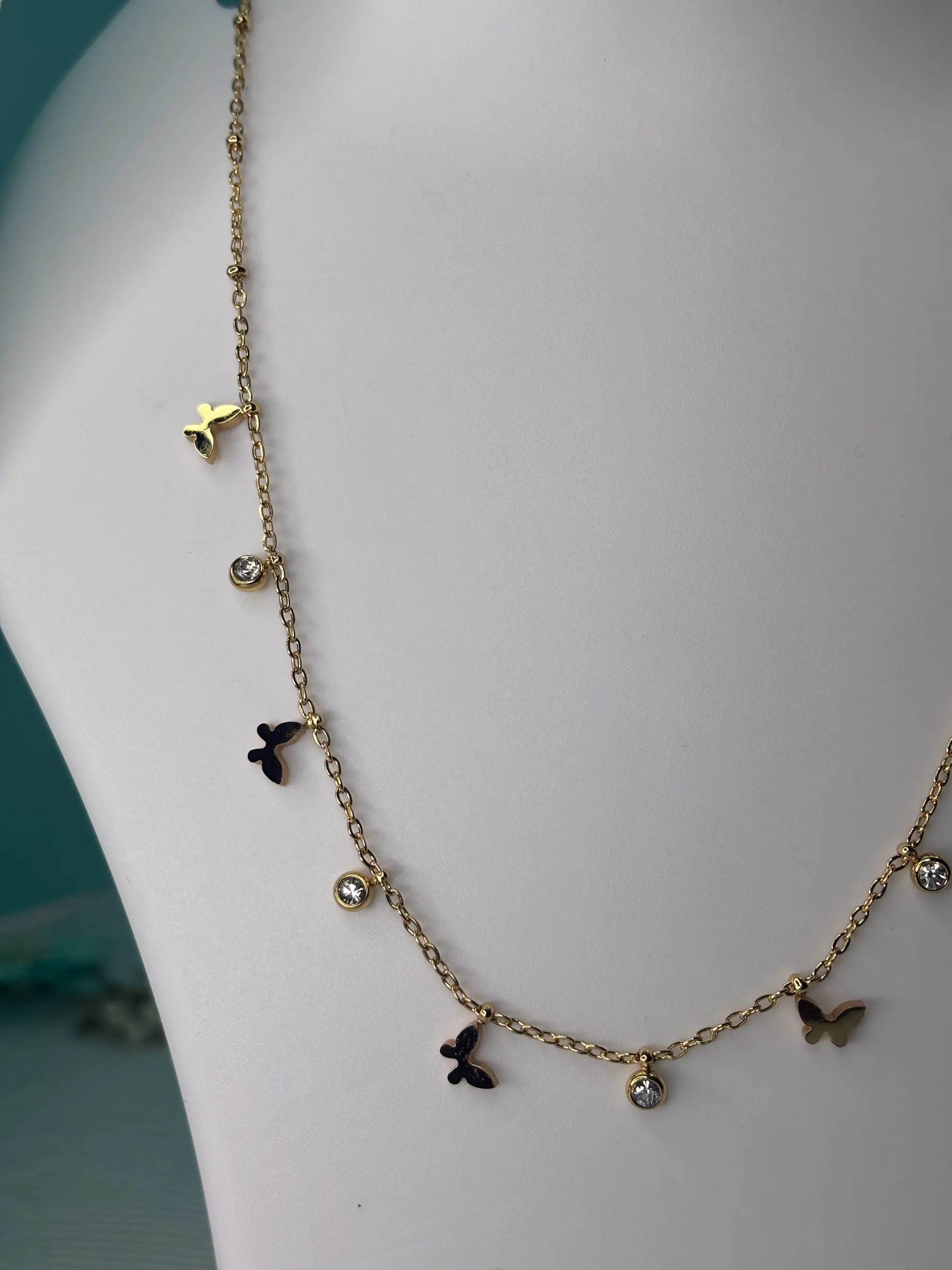 Butterfly Charm Necklace (SKU: B4-SC-001)